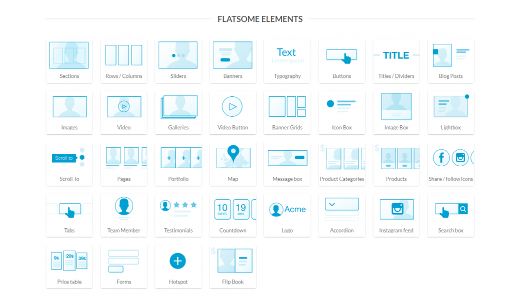 Элемент студио. Тема Flatsome настройки.