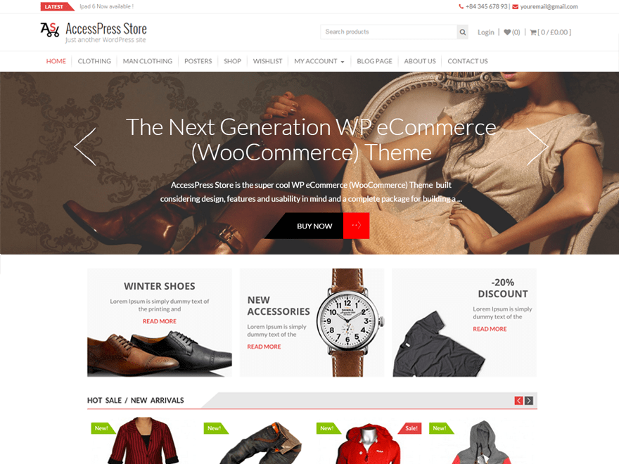 AccessPress Store Free WooCommerce Themes For WordPress