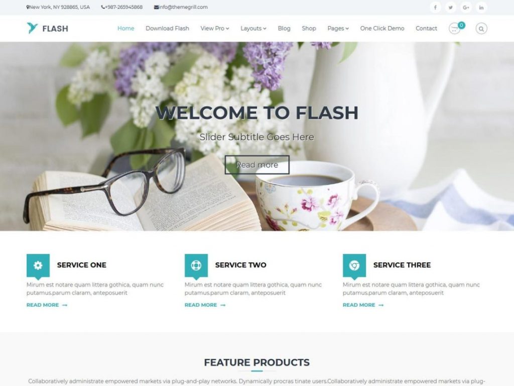 Flash Free WooCommerce Themes For WordPress