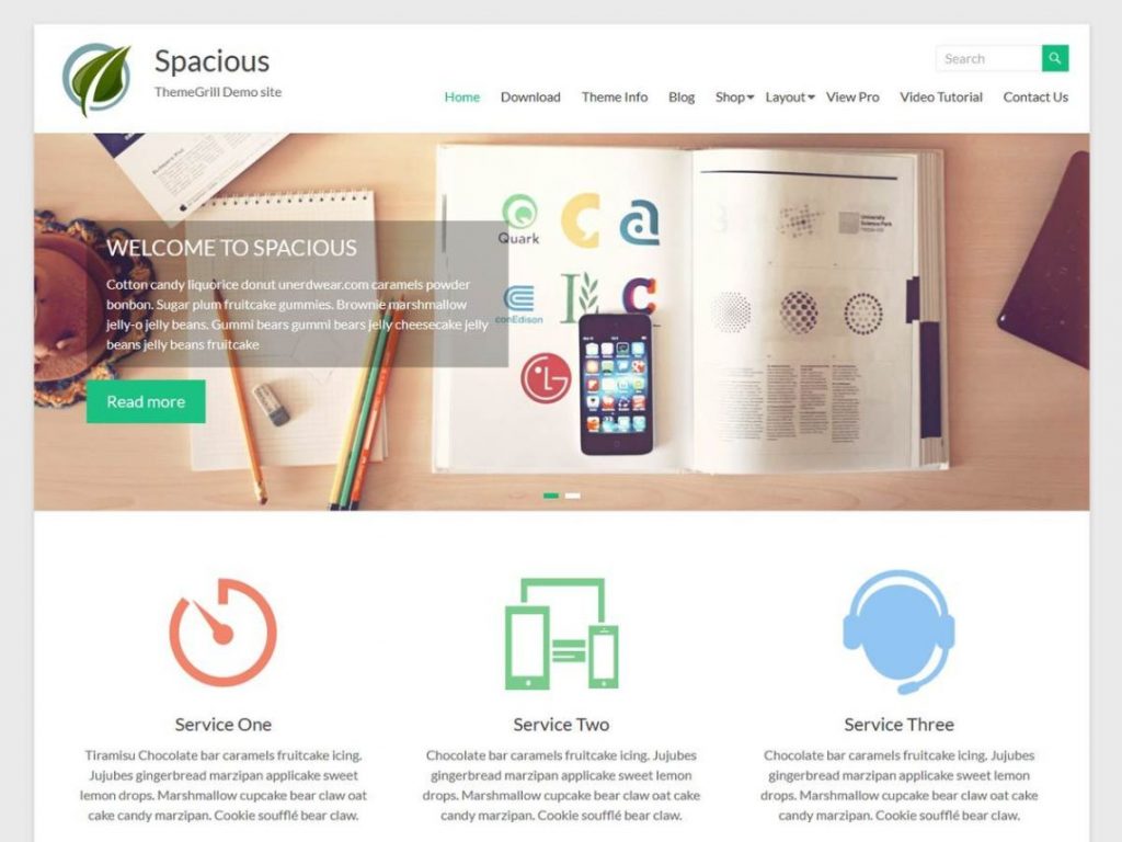 Spacious Free WooCommerce Themes For WordPress