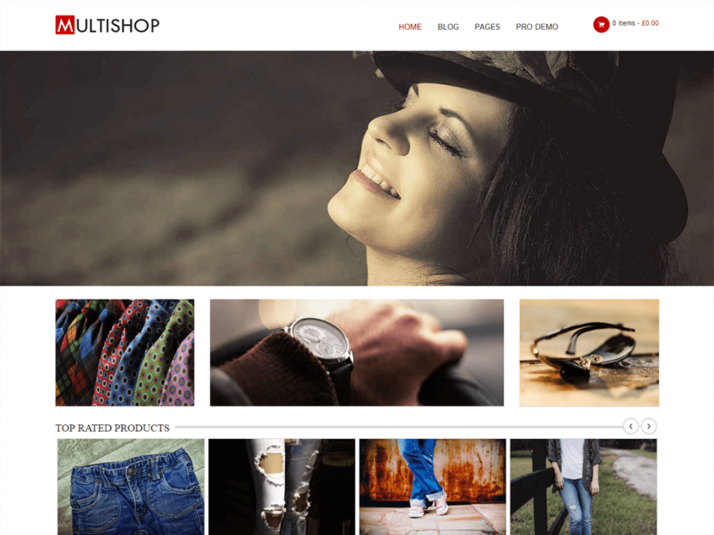 Multishp Free WooCommerce Themes For WordPress