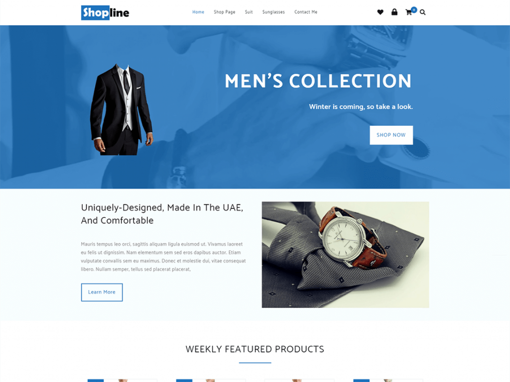 Shopline Free WooCommerce Themes For WordPress