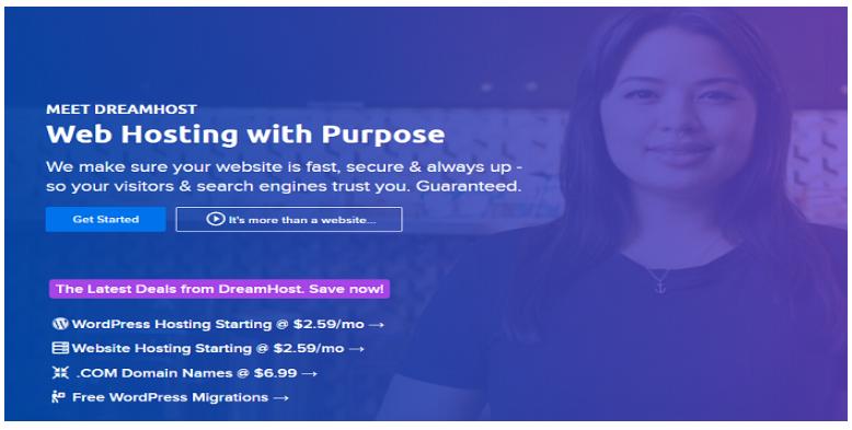 Dreamhost hosting