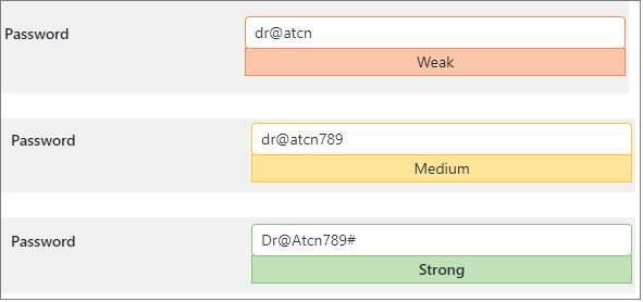 strength of site security 