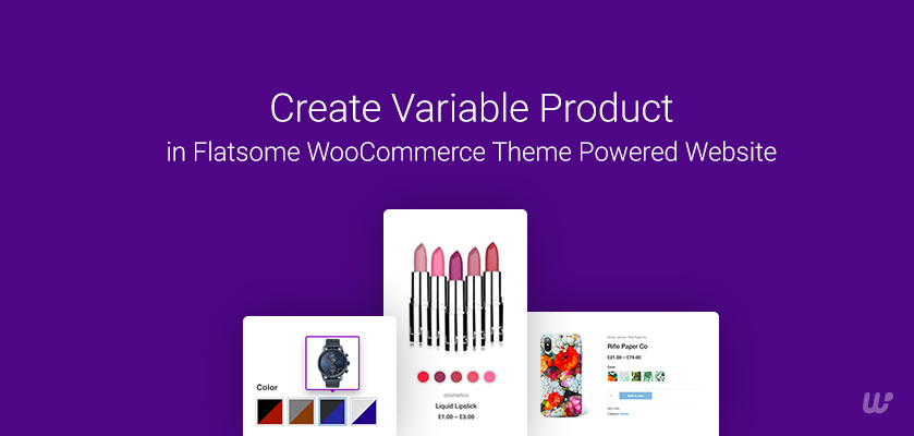 Variable Product in WooCommerce