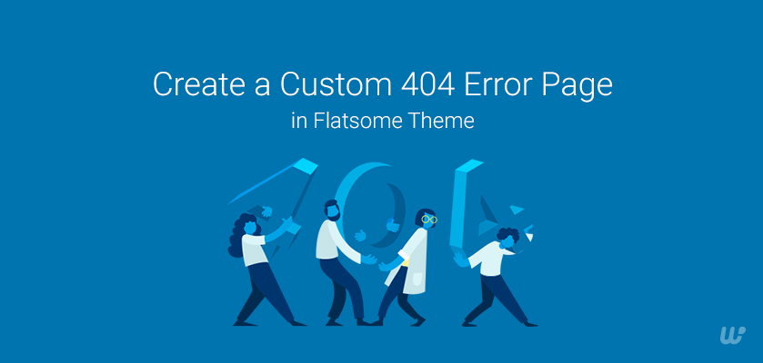 custom 404 error page