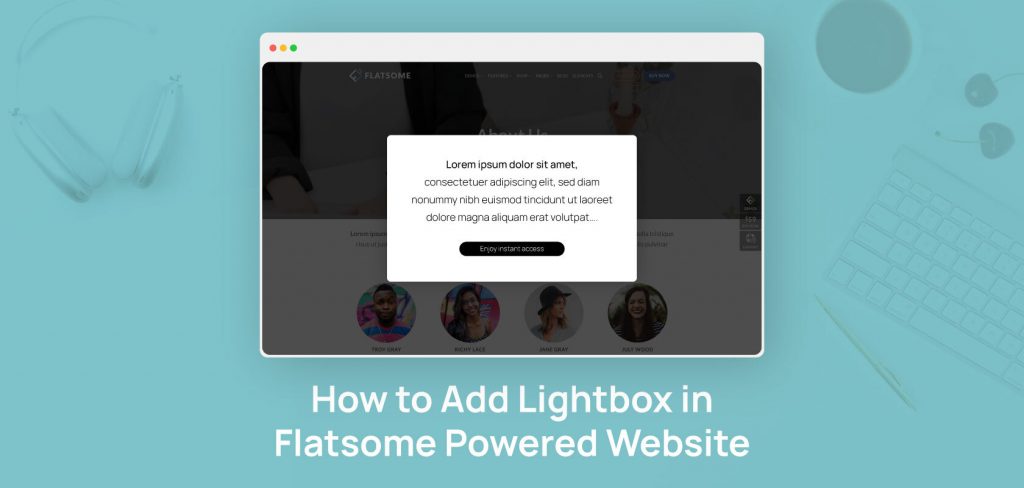 Add Lightbox in Flatsome