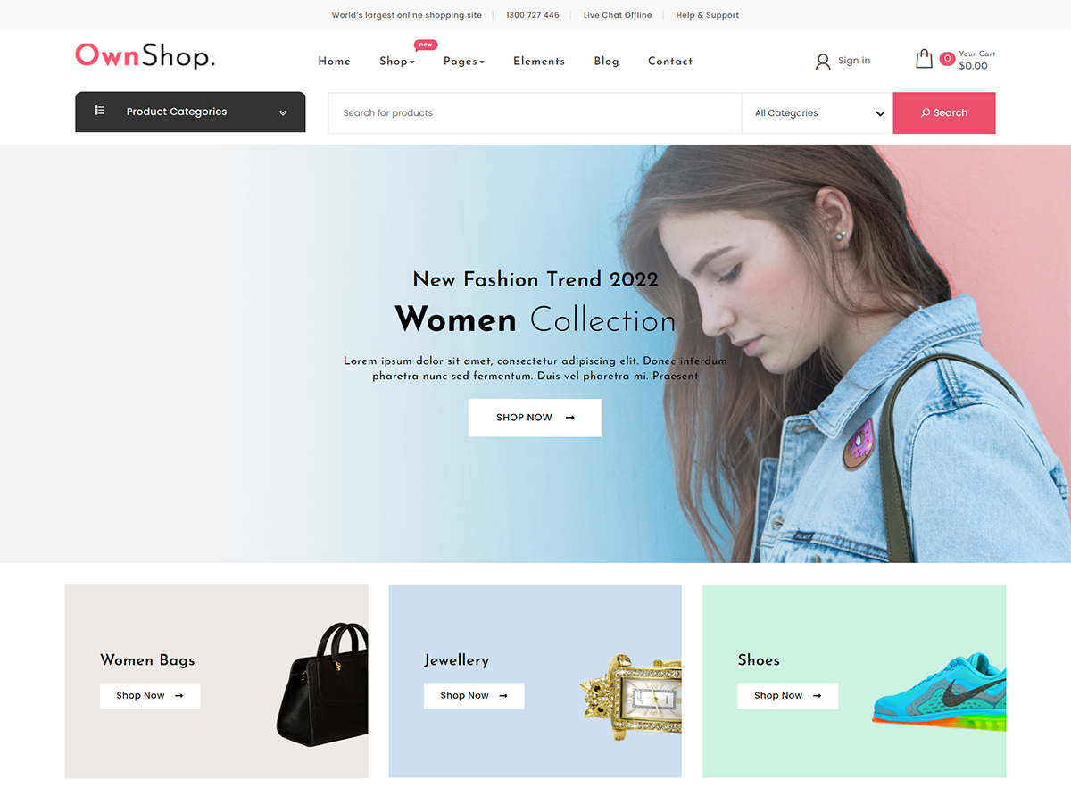 woocommerce beauty theme