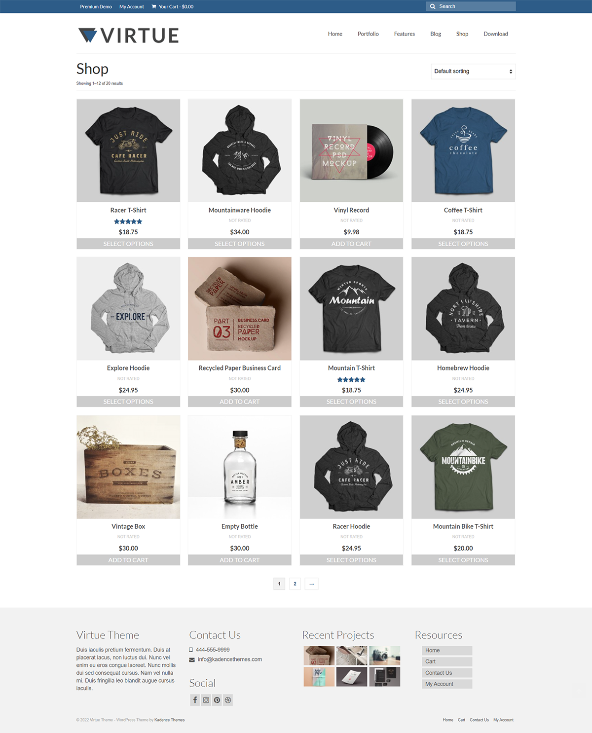 modern woocommerce themes