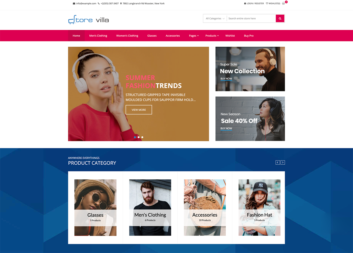 store villa most popular wordpress theme