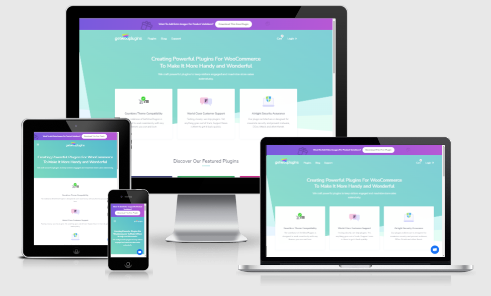 getwooplugins the right WooCommerce theme