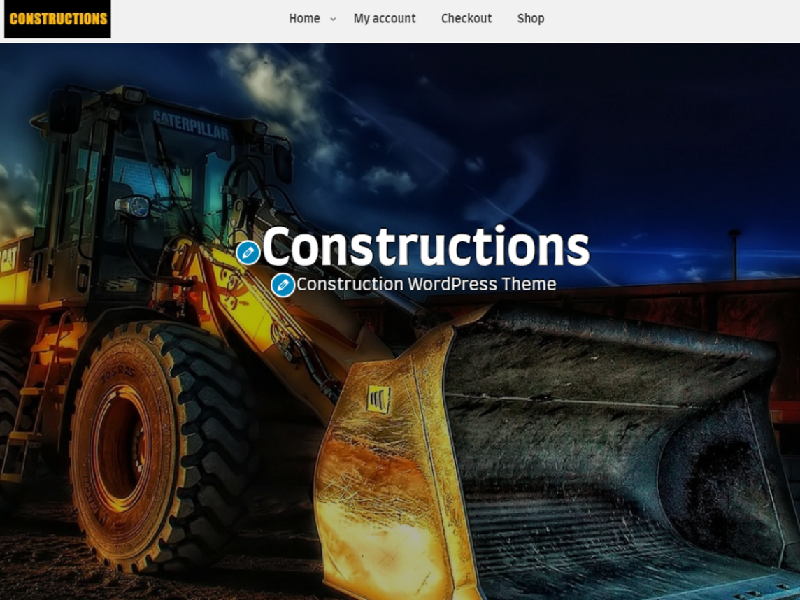best free wordpress theme for construction