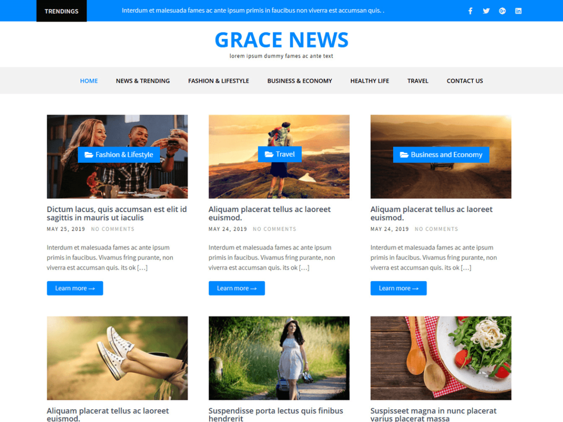 grace news wordpress newspaper theme wp free