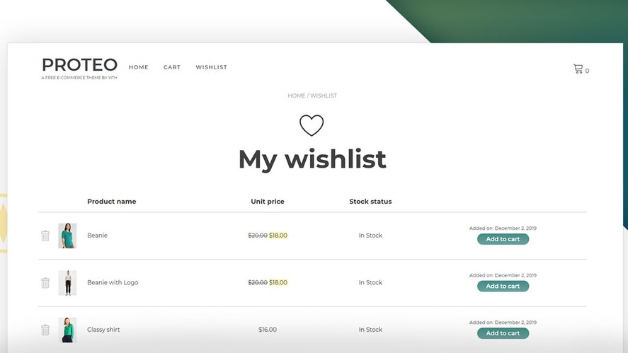 YITH WooCommerce Wishlist