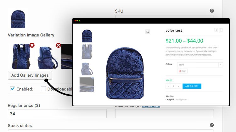 Additional Variation Images Gallery For WooCommerce - GetWooPlugins