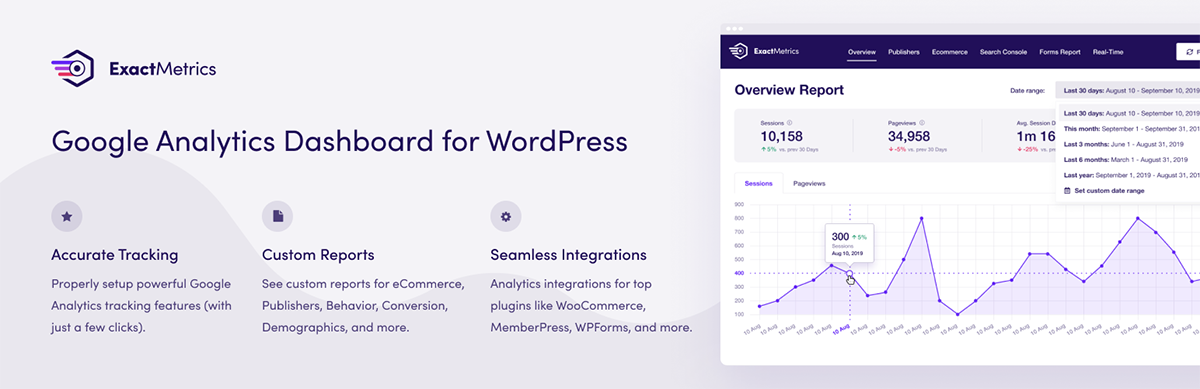 WordPress analytic plugins