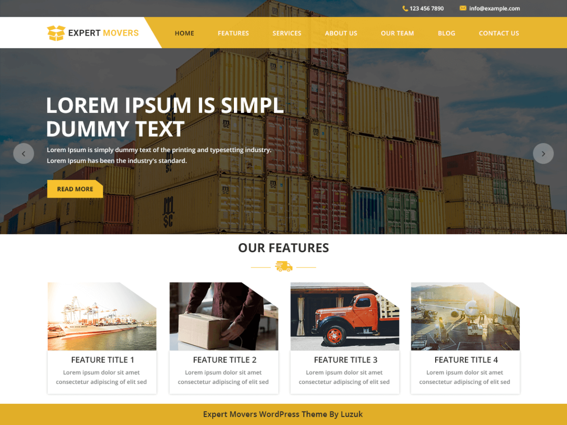 expert lawyer wordpress law firm theme