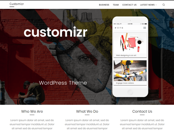 customizr free wp woocommerce