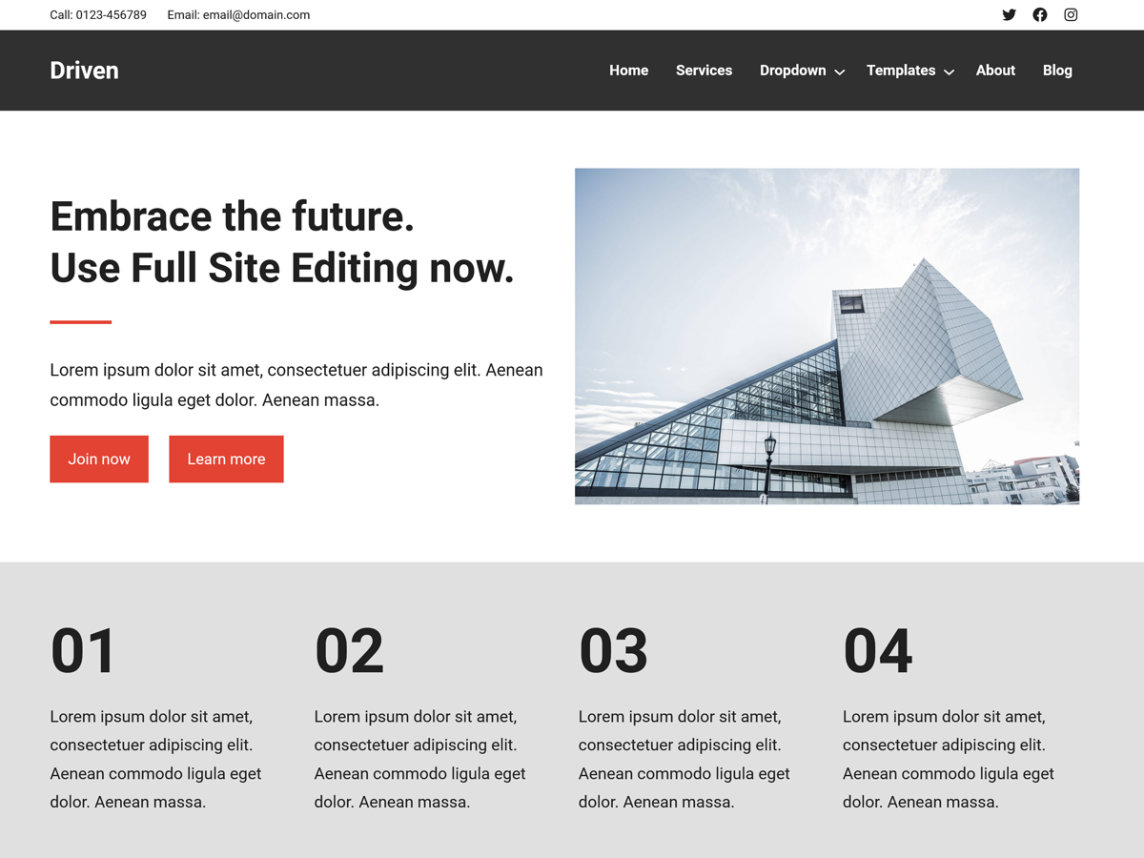 WordPress theme for affiliate marketing