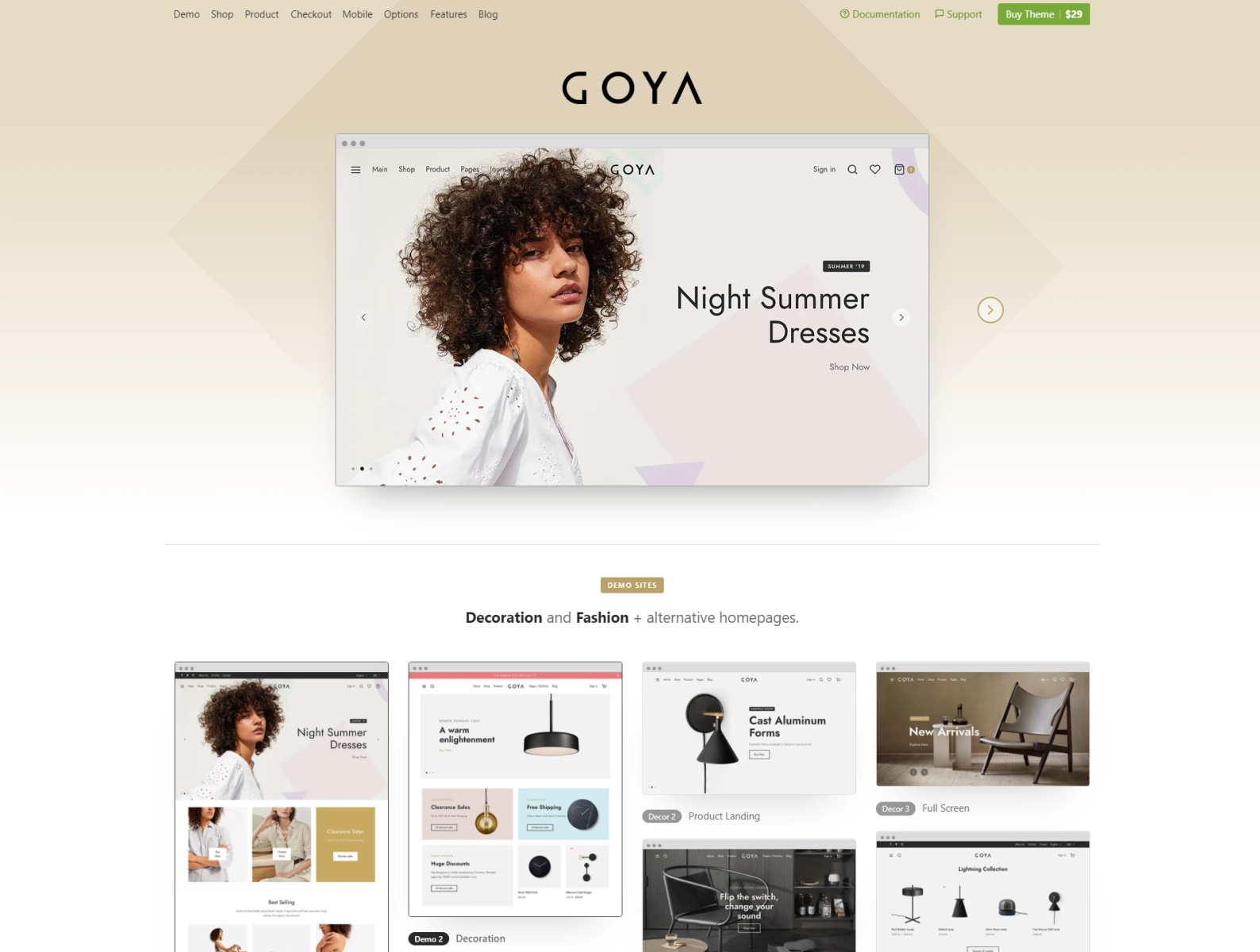 goya build an awesome eStore