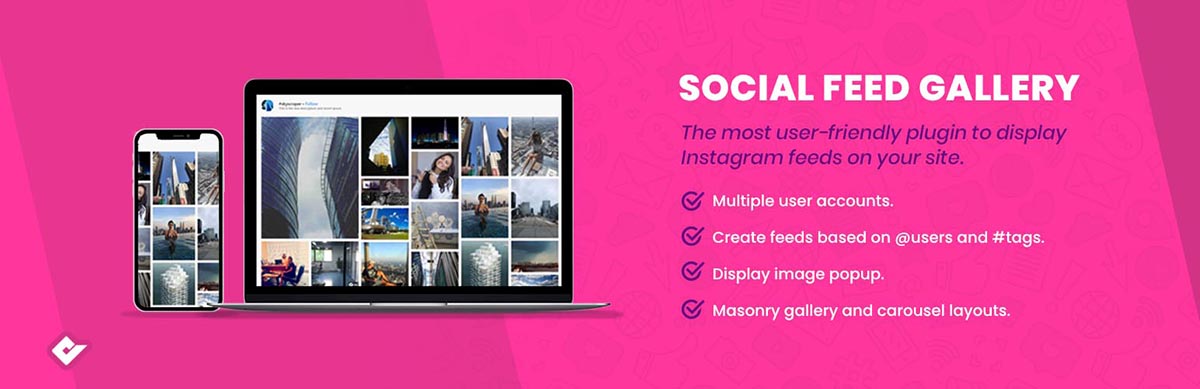 social feed gallery WordPress social media plugin