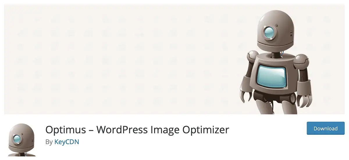 optimus WordPress image optimization plugin