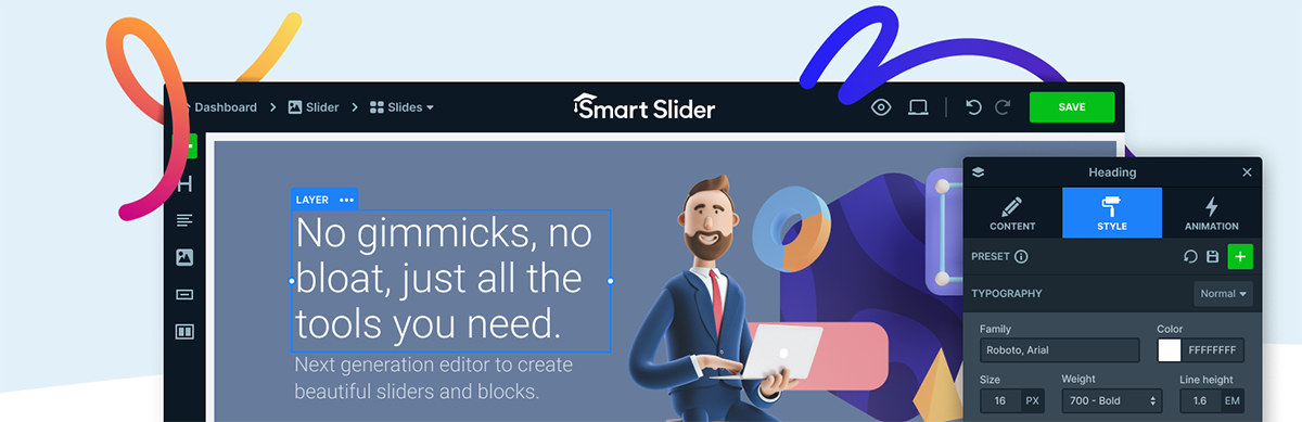 smart slider WordPress slider plugin