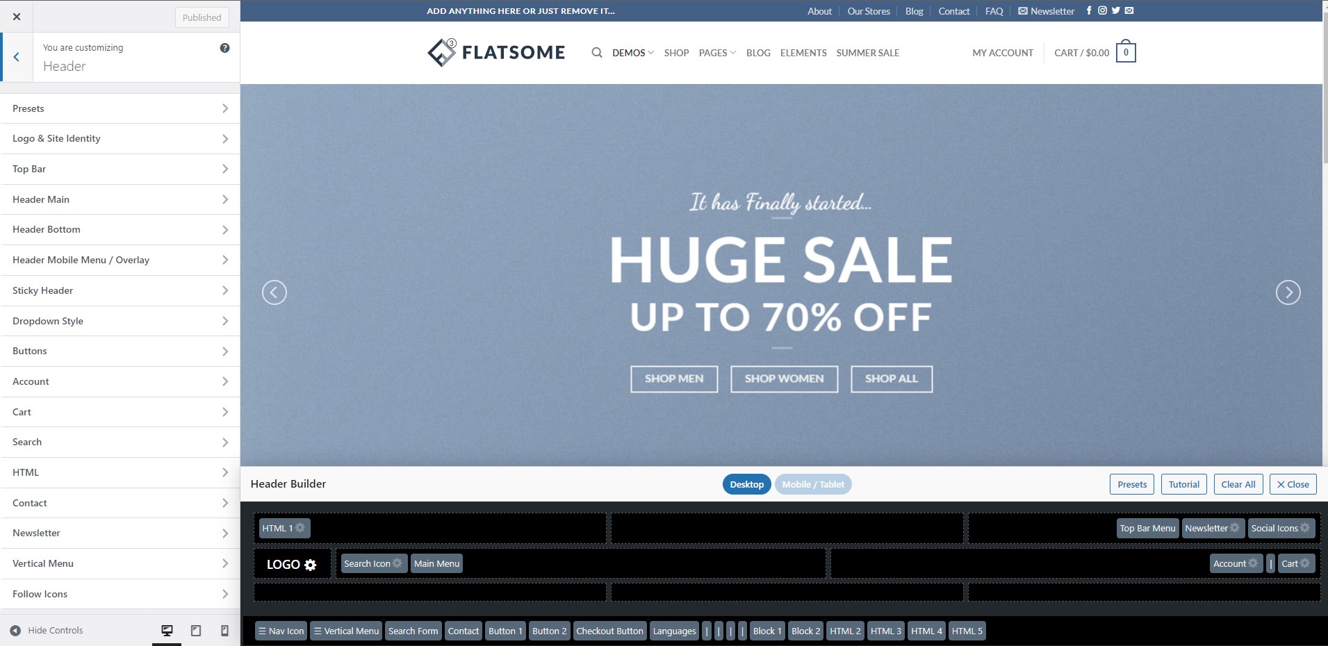 How To Create A Size Guide Popup In Flatsome Theme - WPCred