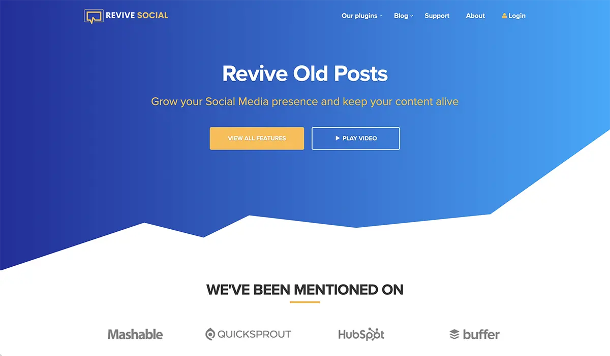 revive old post WordPress marketing plugins