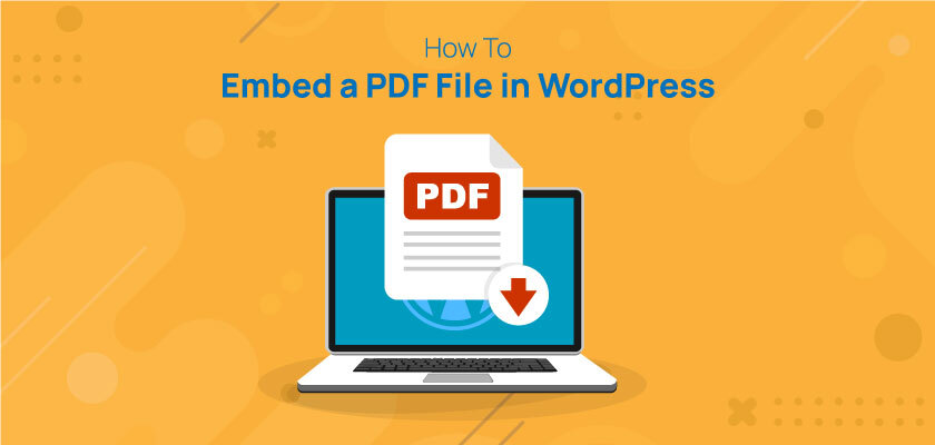 embed pdf in WordPress