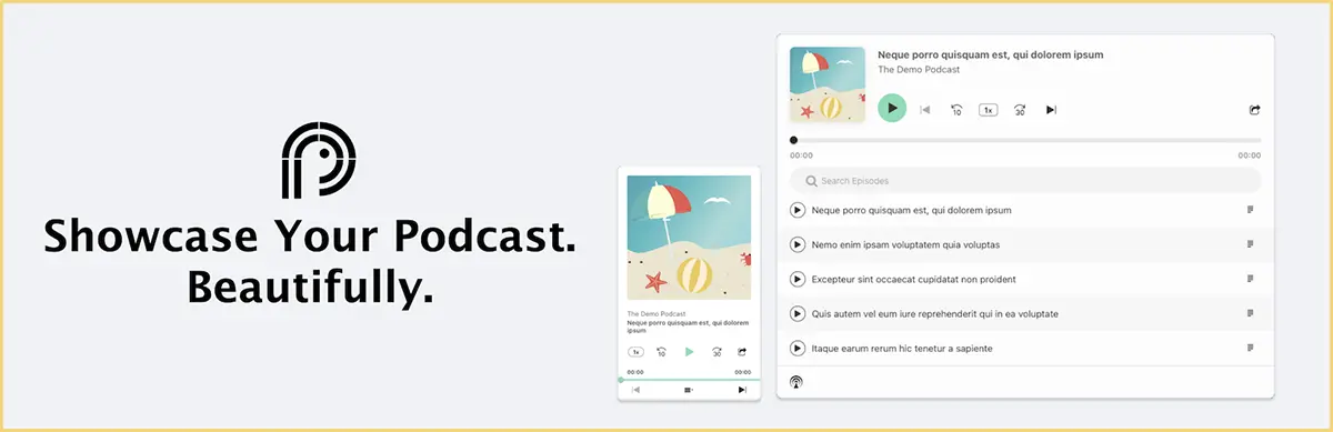 podcast player WordPress podcast plugin