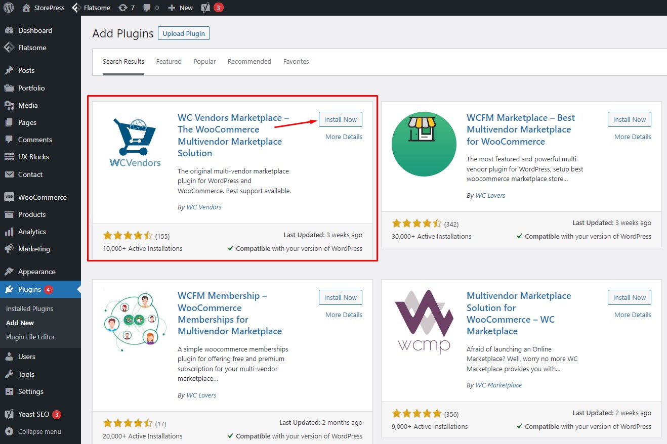 WooCommerce Multi Vendor Marketplace Plugin – WC Vendors