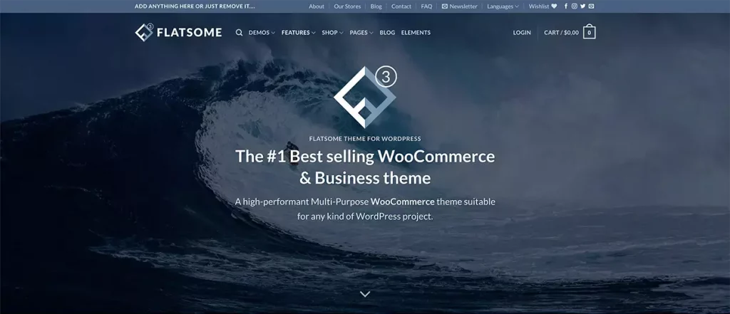 flatosme best woocommerce theme