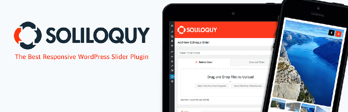 slider by soliluquy WordPress plugins for photographers