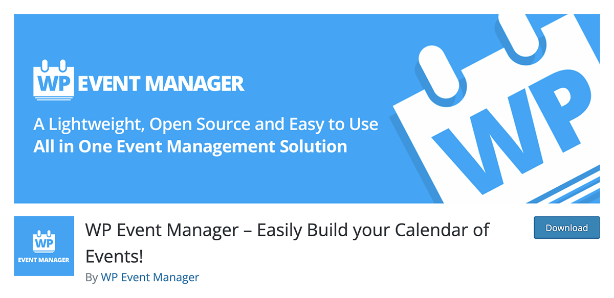 WP Event Manager WordPress event plugin