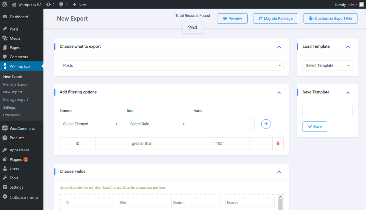 product import export plugin for WooCommerce