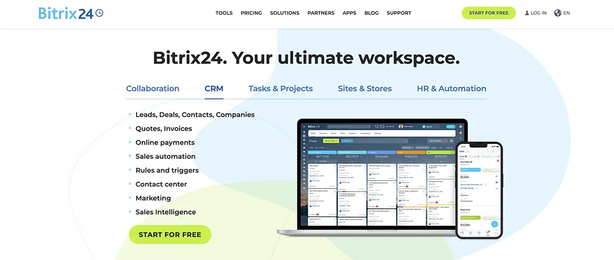 Bitrix24 CRM 