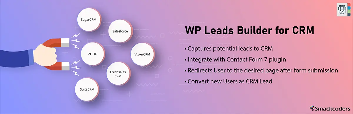 WordPress CRM plugin Lead Form Data Collection to CRM 