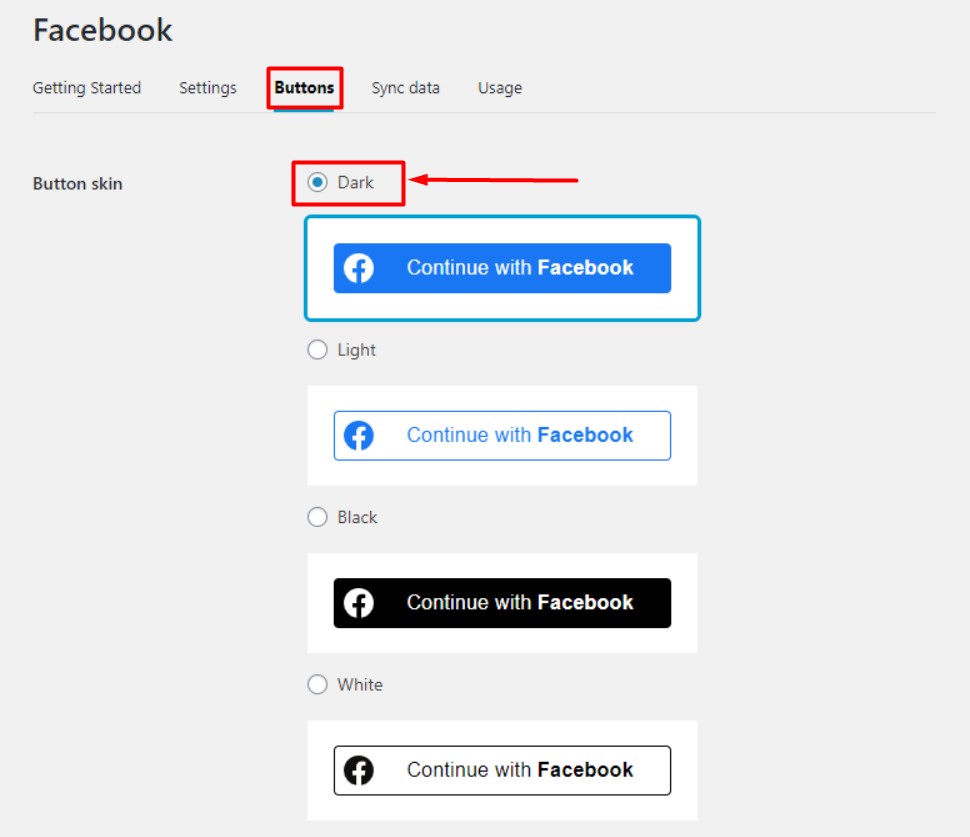 WordPress Facebook Login