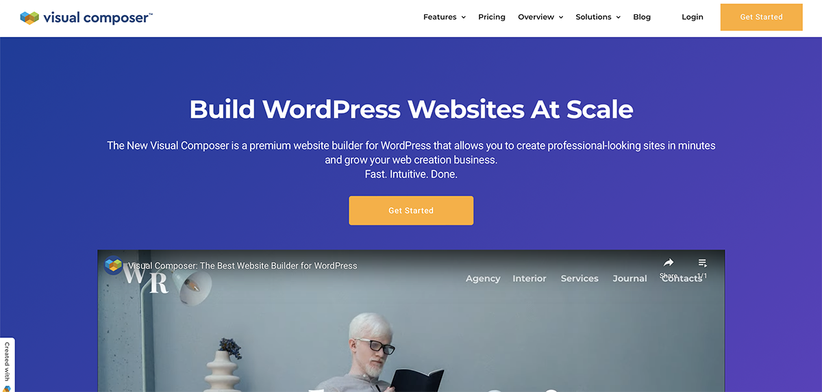 Visual Composer WordPress page builder plugin