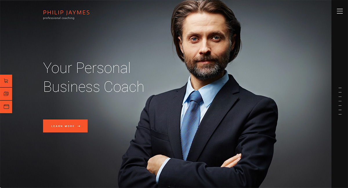 PJ WordPress life coach theme