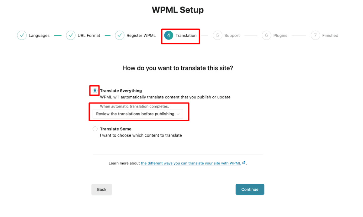 automatically translate web pages