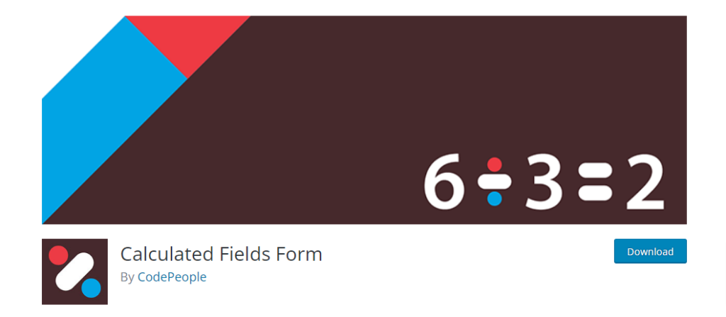 Calculated Fields Form – WordPress plugin