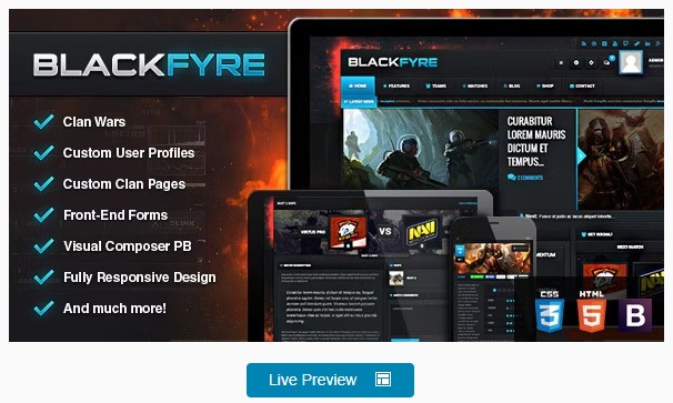 Blackfyre Community Theme