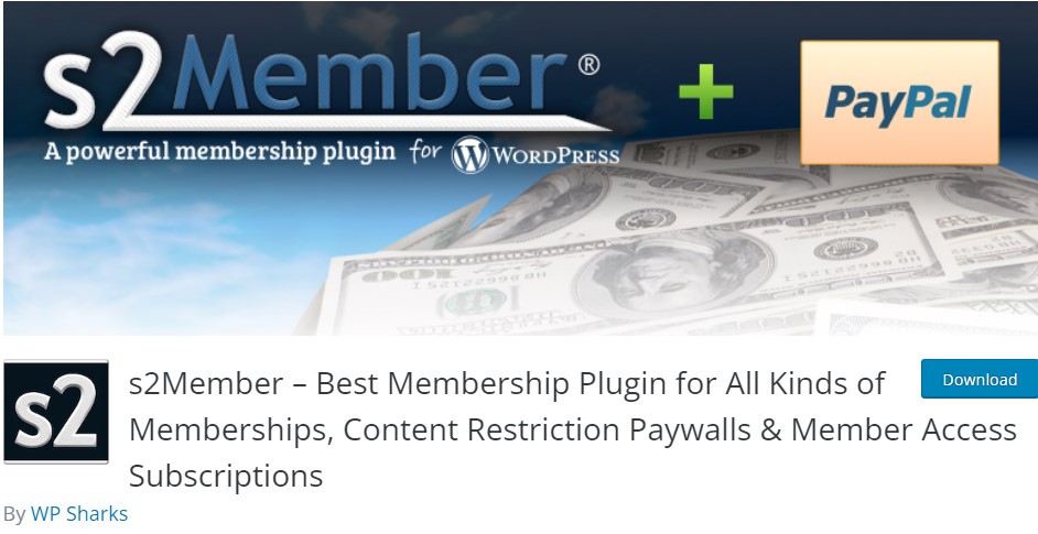 s2Member WordPress Paywall Plugin